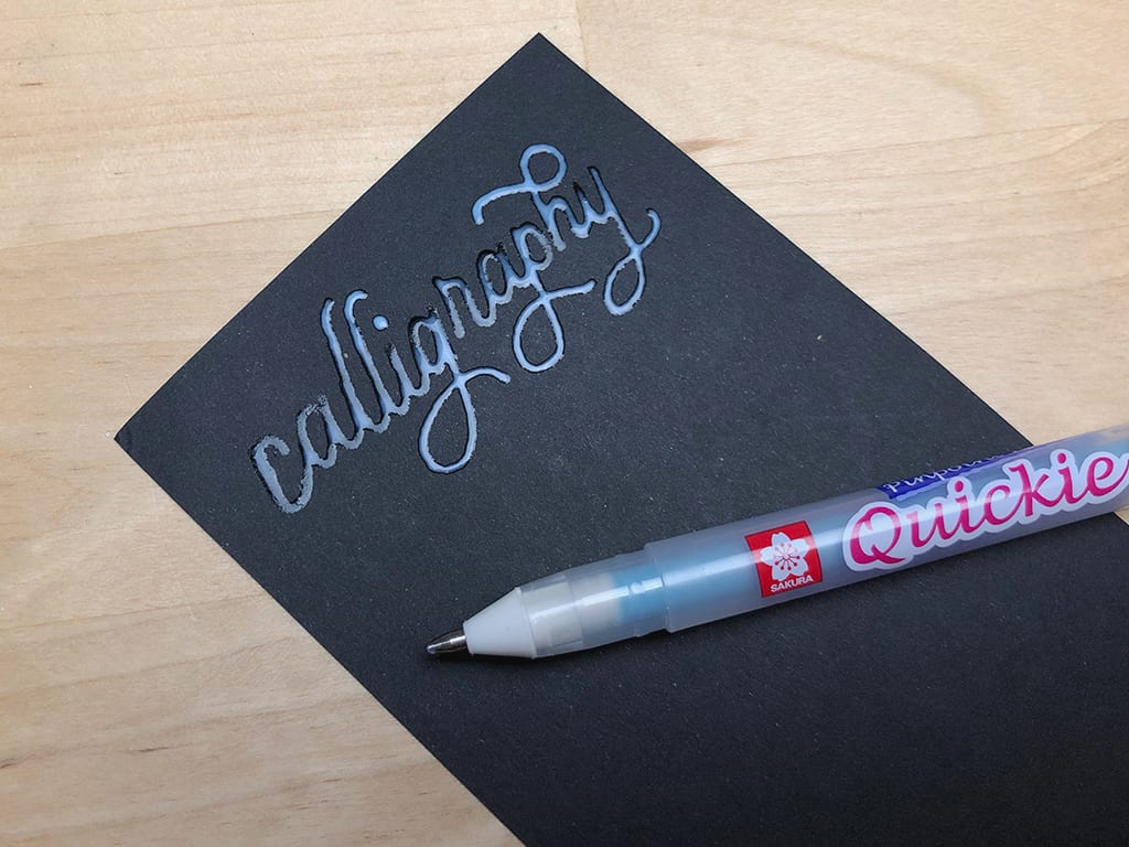 Foiling with Glue Pen by winterbird.com